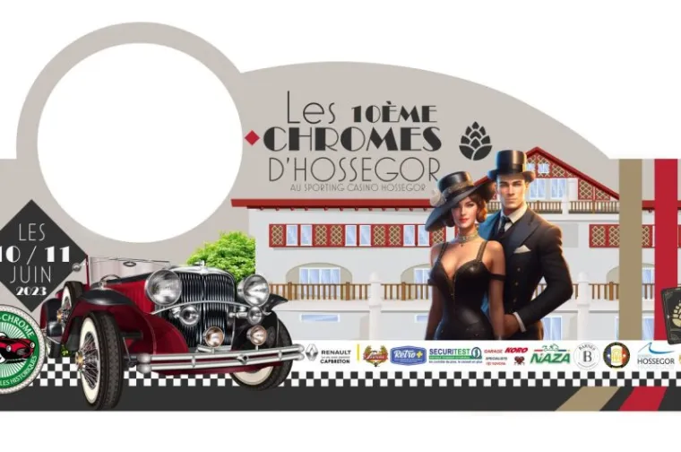 Rendez vous au 10ème Chromes d'Hossegor, Hossegor, Fred Taxi
